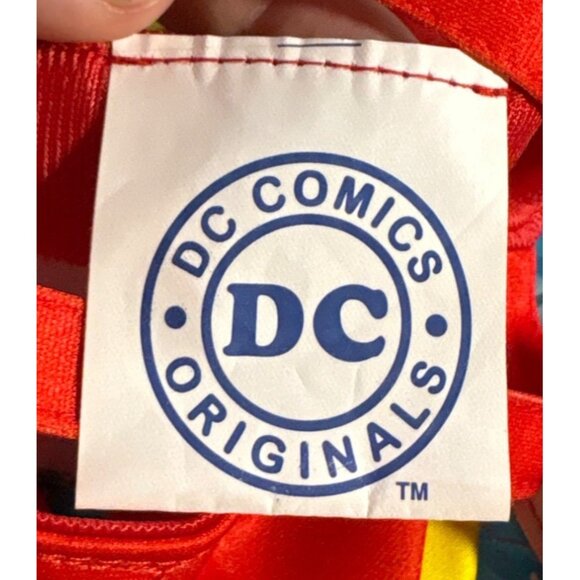 Build A Bear Workshop Wonder Woman Plush Bear With Cape & Tutu 16" Red Blue Gold - Picture 14 of 16